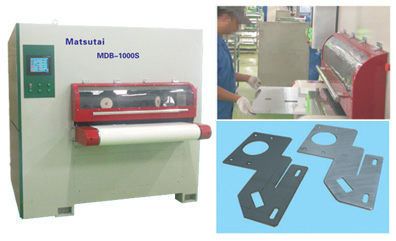 Mesin Deburring untuk laser cut dan part stamping