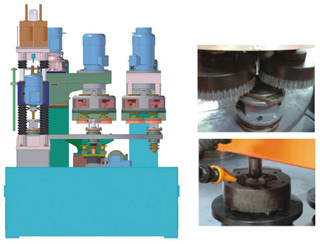 Mesin Deburring Tipe Meja Rotary