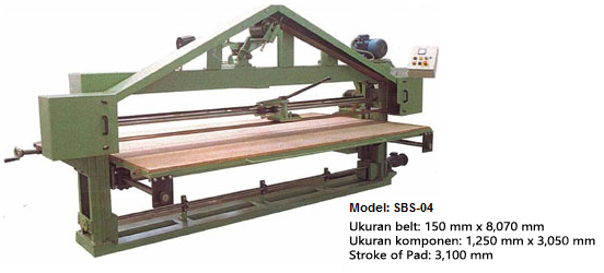 Mesin Amplas Stroking Belt