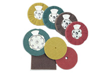 satin type abrasive wheel
